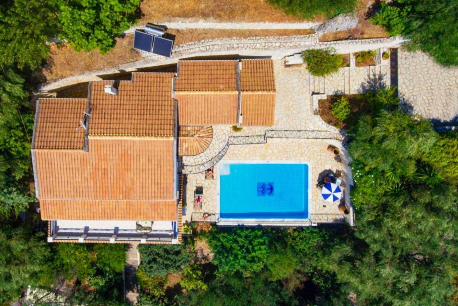 Villa Kerkyroula Katavolos Bagian luar foto