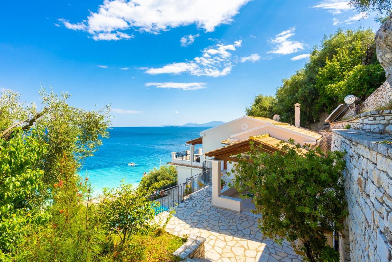 Villa Kerkyroula Katavolos Bagian luar foto